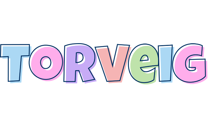 Torveig pastel logo