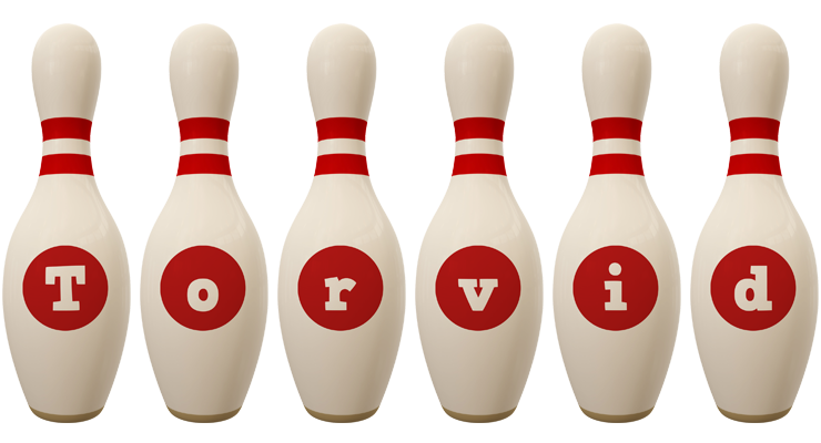 Torvid bowling-pin logo