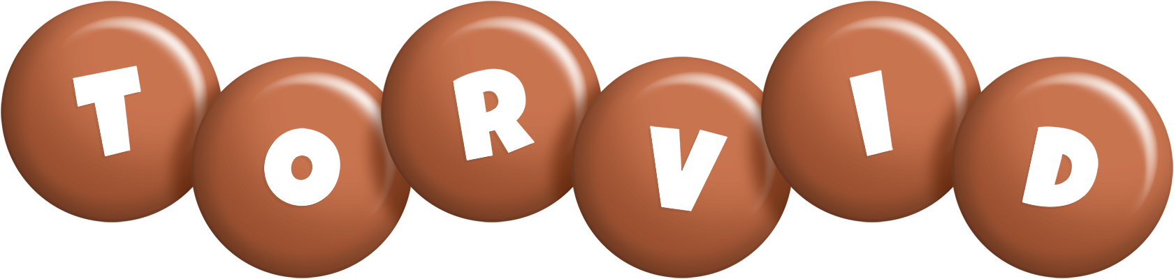 Torvid candy-brown logo