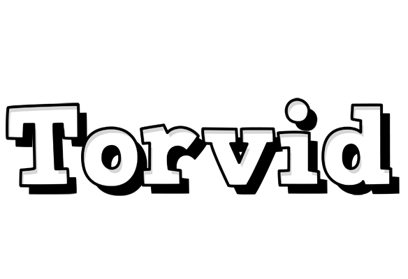 Torvid snowing logo