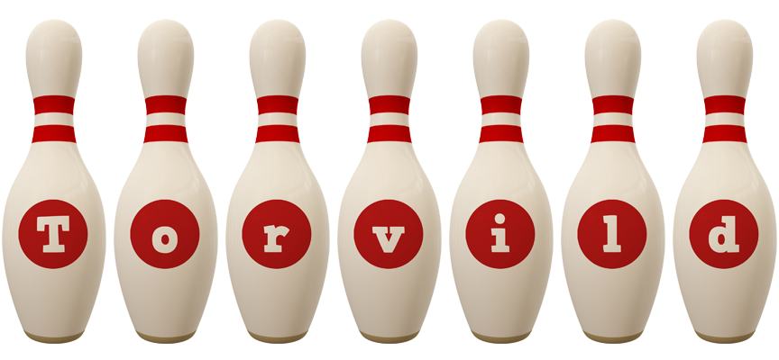 Torvild bowling-pin logo