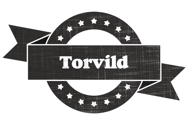 Torvild grunge logo