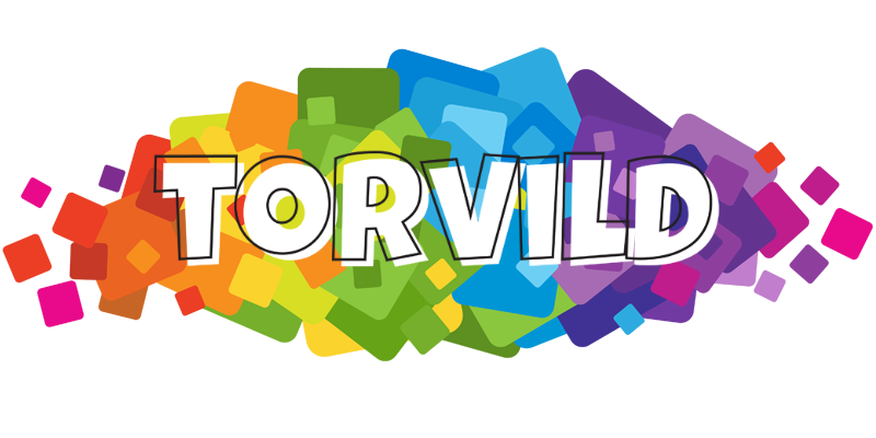 Torvild pixels logo