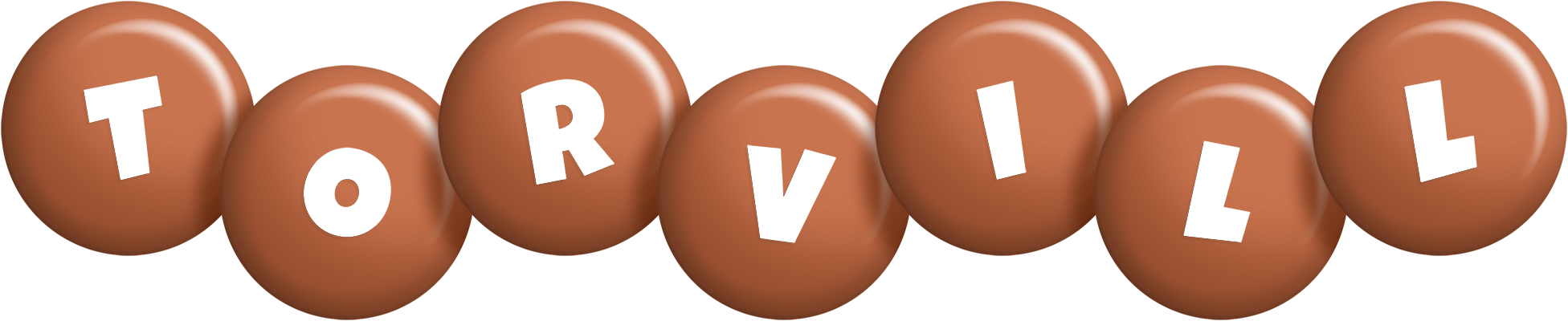 Torvill candy-brown logo