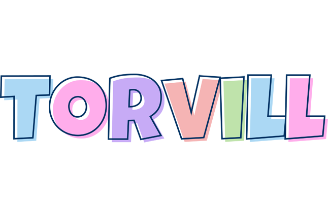 Torvill pastel logo