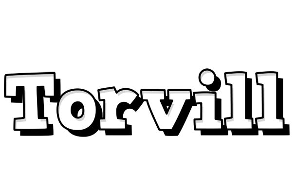 Torvill snowing logo