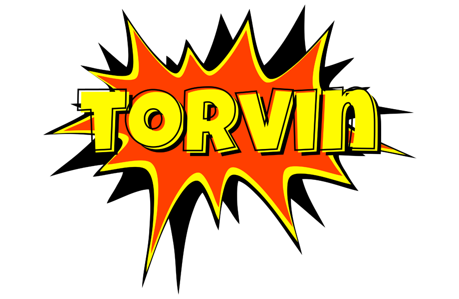 Torvin bazinga logo