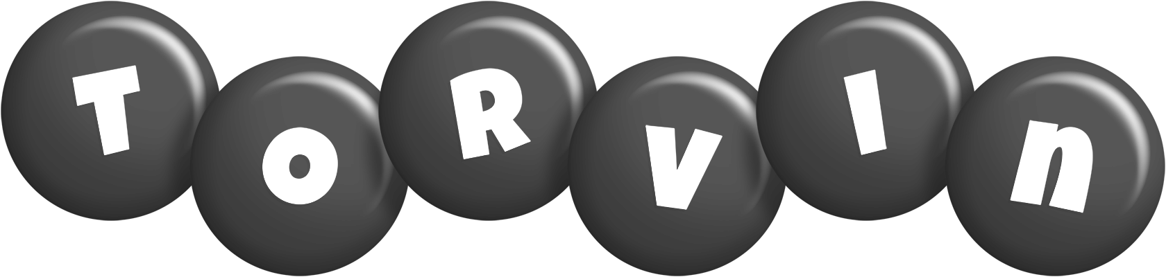 Torvin candy-black logo