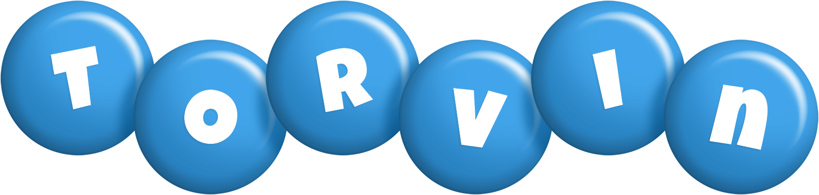 Torvin candy-blue logo