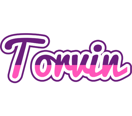 Torvin cheerful logo