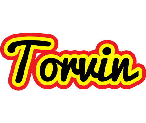 Torvin flaming logo