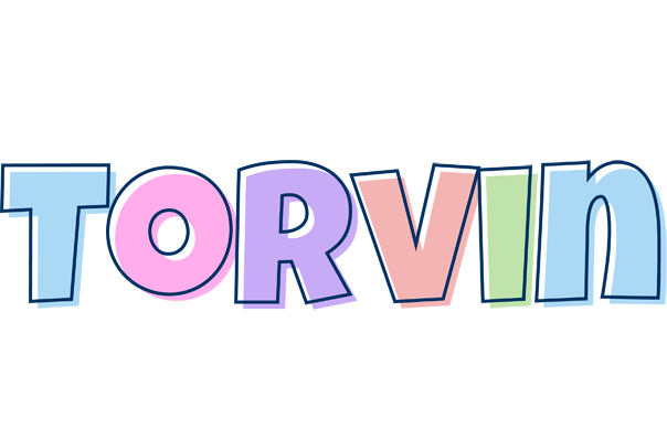 Torvin pastel logo