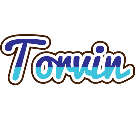 Torvin raining logo