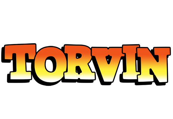 Torvin sunset logo