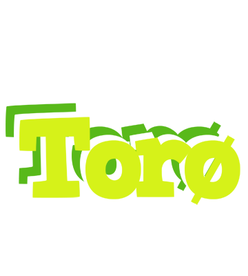 Torø citrus logo