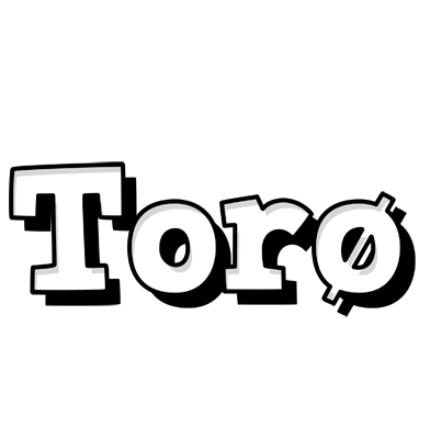 Torø snowing logo