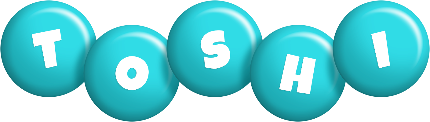 Toshi candy-azur logo