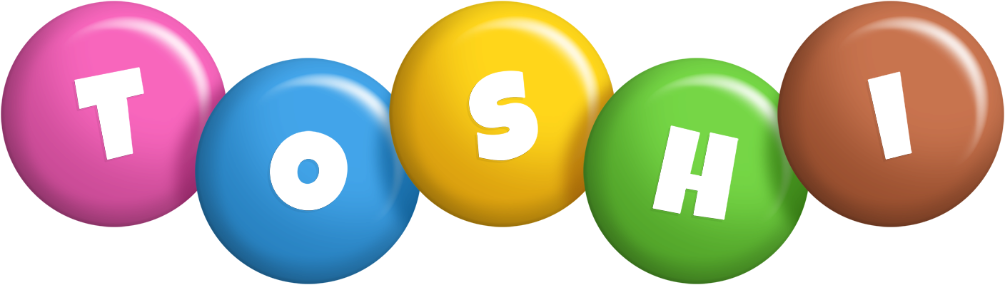 Toshi candy logo
