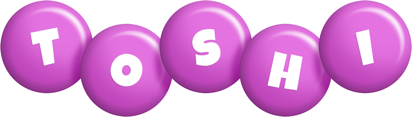 Toshi candy-purple logo