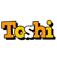 Toshi cartoon logo