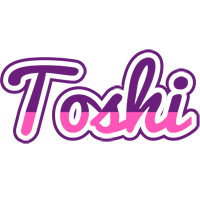 Toshi cheerful logo