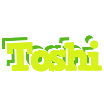 Toshi citrus logo