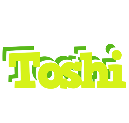 Toshi citrus logo