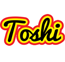 Toshi flaming logo