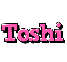 Toshi girlish logo