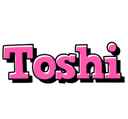 Toshi girlish logo