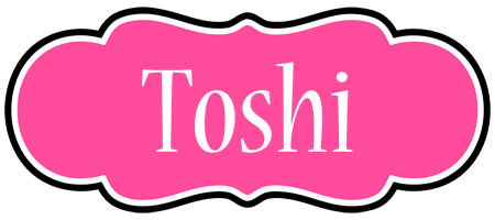 Toshi invitation logo