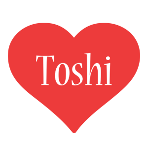 Toshi love logo