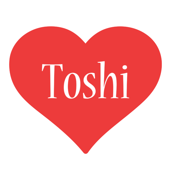 Toshi love logo