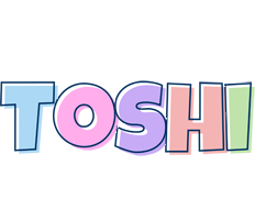 Toshi pastel logo