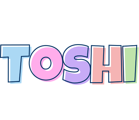 Toshi pastel logo