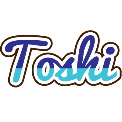 Toshi raining logo