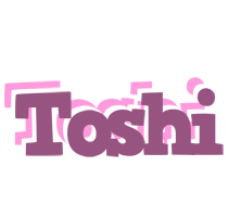 Toshi relaxing logo