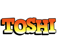 Toshi sunset logo