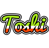 Toshi superfun logo