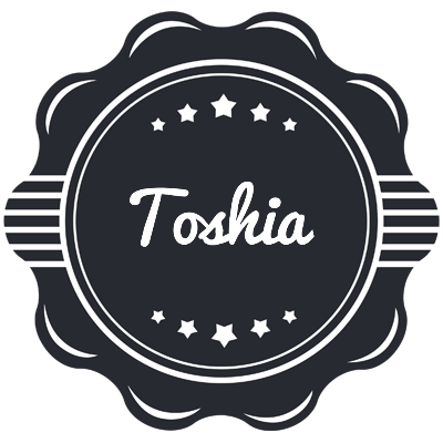 Toshia badge logo
