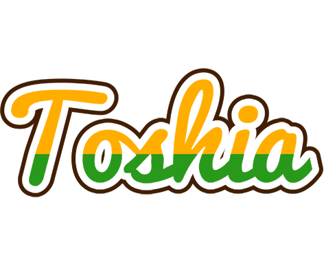 Toshia banana logo