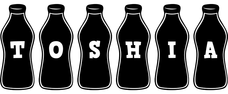 Toshia bottle logo