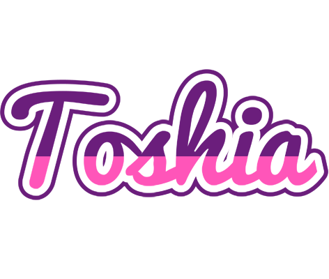 Toshia cheerful logo