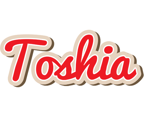 Toshia chocolate logo