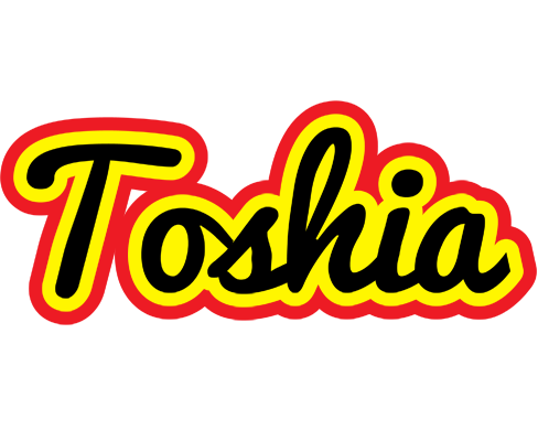 Toshia flaming logo