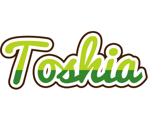 Toshia golfing logo
