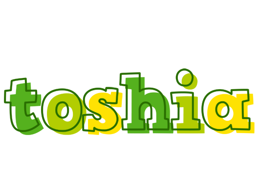 Toshia juice logo