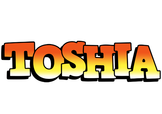 Toshia sunset logo
