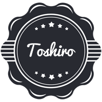 Toshiro badge logo