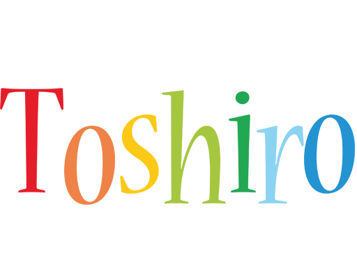 Toshiro birthday logo